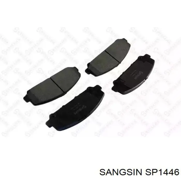 SP1446 Sangsin pastillas de freno delanteras