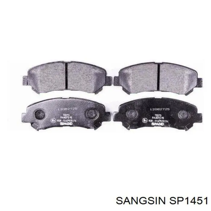 Pastillas freno delanteras Sangsin SP1451 precio, desde 37,28 USD
