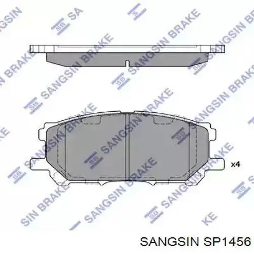 SP1456 Sangsin pastillas de freno delanteras
