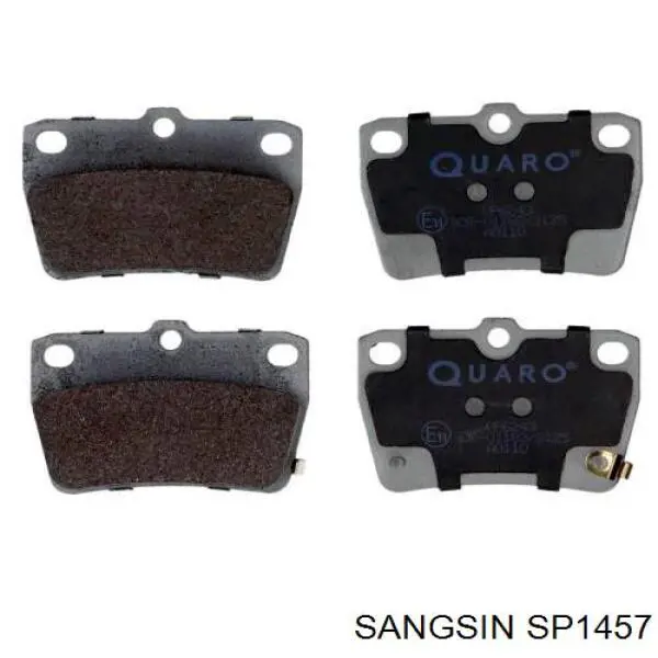 Pastillas traseras de freno Sangsin SP1457 precio, desde 15,69 EUR