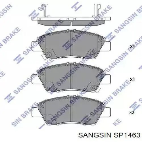 SP1463 Sangsin Pastillas delanteras