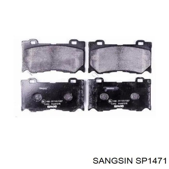 SP1471 Sangsin pastillas de freno delanteras
