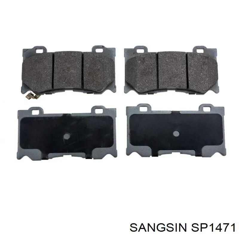 Comprar SP1471 Sangsin Pastillas delanteras de freno