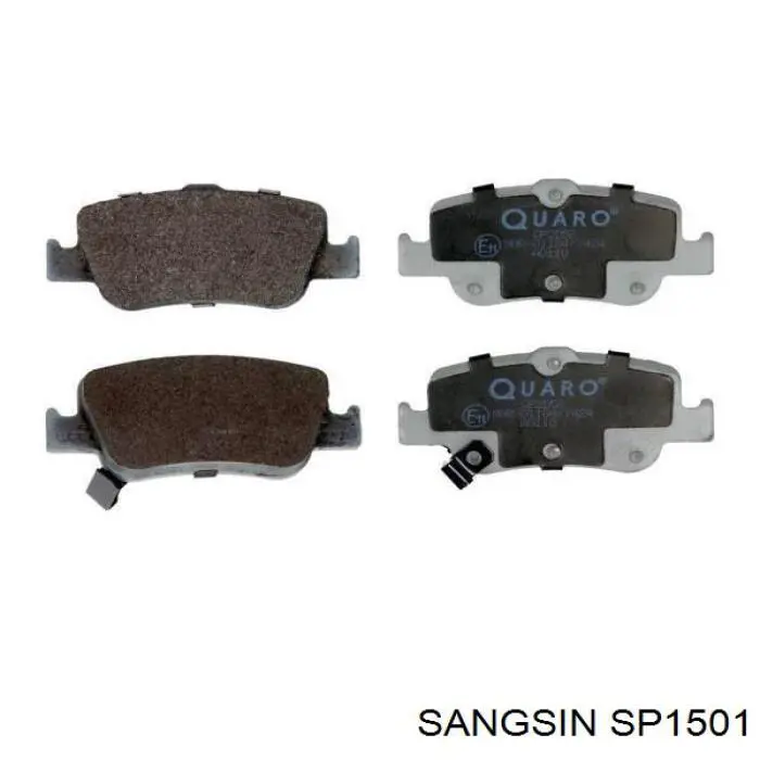 Comprar SP1501 Sangsin Pastillas de freno traseras