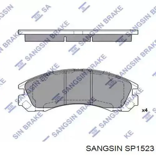 Pastillas freno delanteras Sangsin SP1523 precio, desde 23,49 EUR