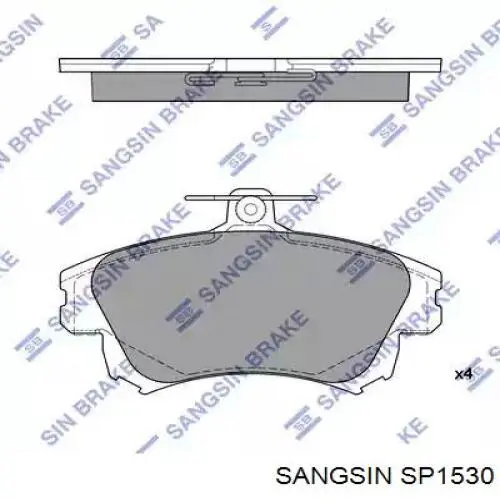 Pastillas freno delanteras Sangsin SP1530 precio, desde 23,75 EUR