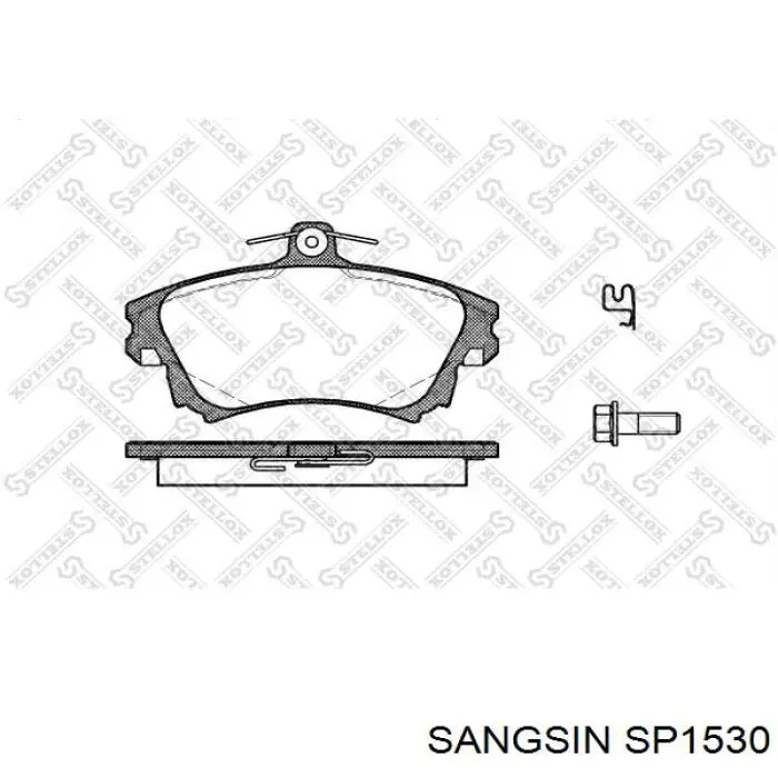 Comprar SP1530 Sangsin Pastillas delanteras de freno