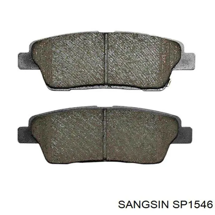 SP1546 Sangsin pastillas de freno traseras