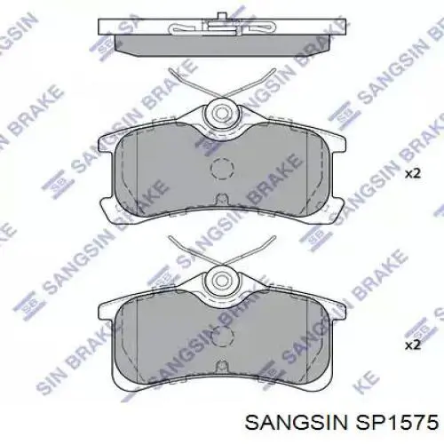 Pastillas traseras de freno Sangsin SP1575 precio, desde 20,16 EUR