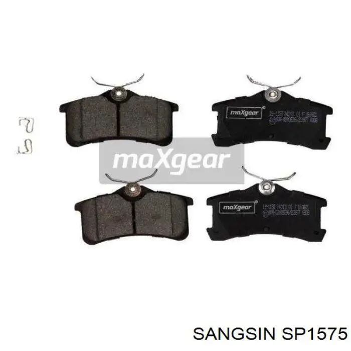 Comprar SP1575 Sangsin Pastillas de freno traseras