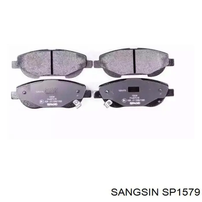 SP1579 Sangsin Pastillas delanteras