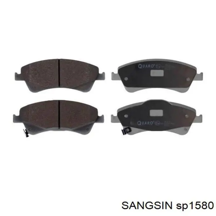 Pastillas de freno delanteras de disco SANGSIN SP1580