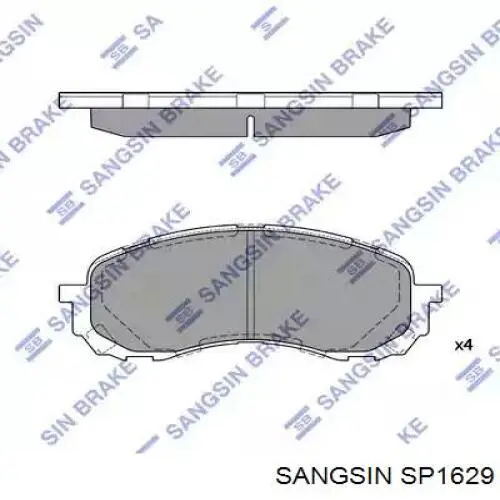 Comprar SP1629 Sangsin Pastillas delanteras de freno