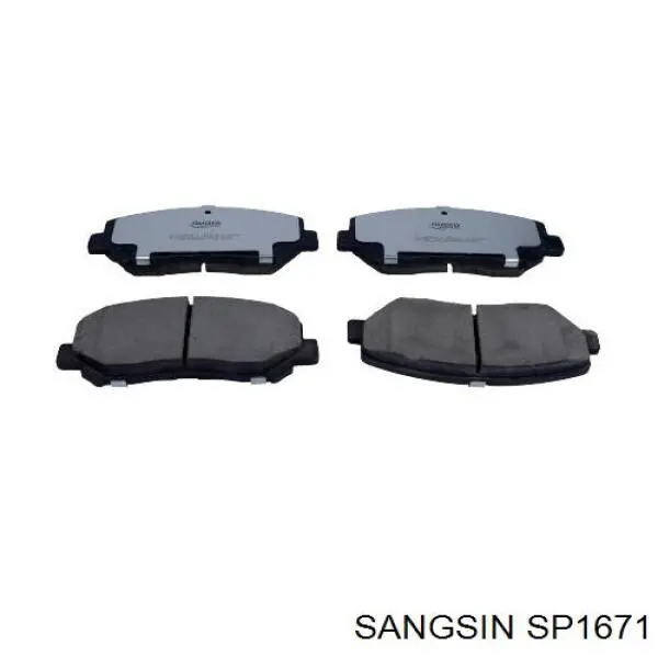 Pastillas freno delanteras Sangsin SP1671 precio, desde 27,56 EUR