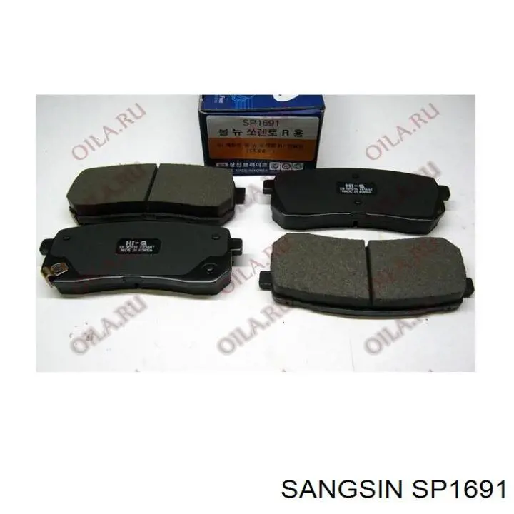 Pastillas traseras de freno Sangsin SP1691 precio, desde 40,85 EUR