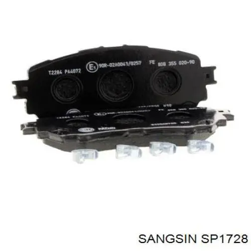 Pastillas de freno SP1728 Sangsin