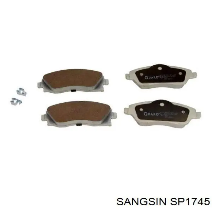 Pastillas de freno delanteras Opel Corsa F08, F68