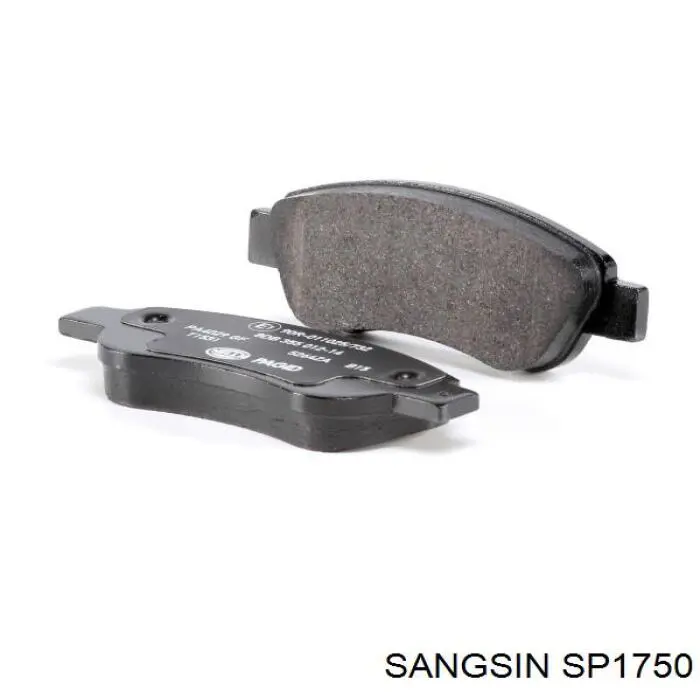 SP1750 Sangsin Pastillas delanteras