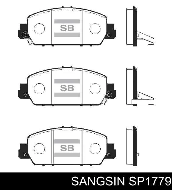 SP1779 Sangsin Pastillas delanteras
