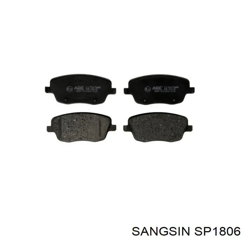 Pastillas freno delanteras Sangsin SP1806 precio, desde 30,55 EUR