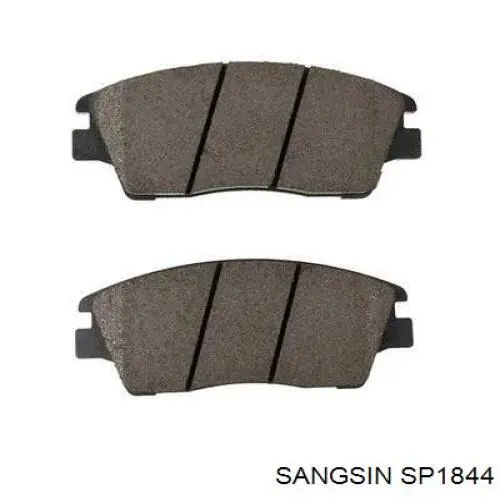 Pastillas freno delanteras Sangsin SP1844 precio, desde 32,67 EUR