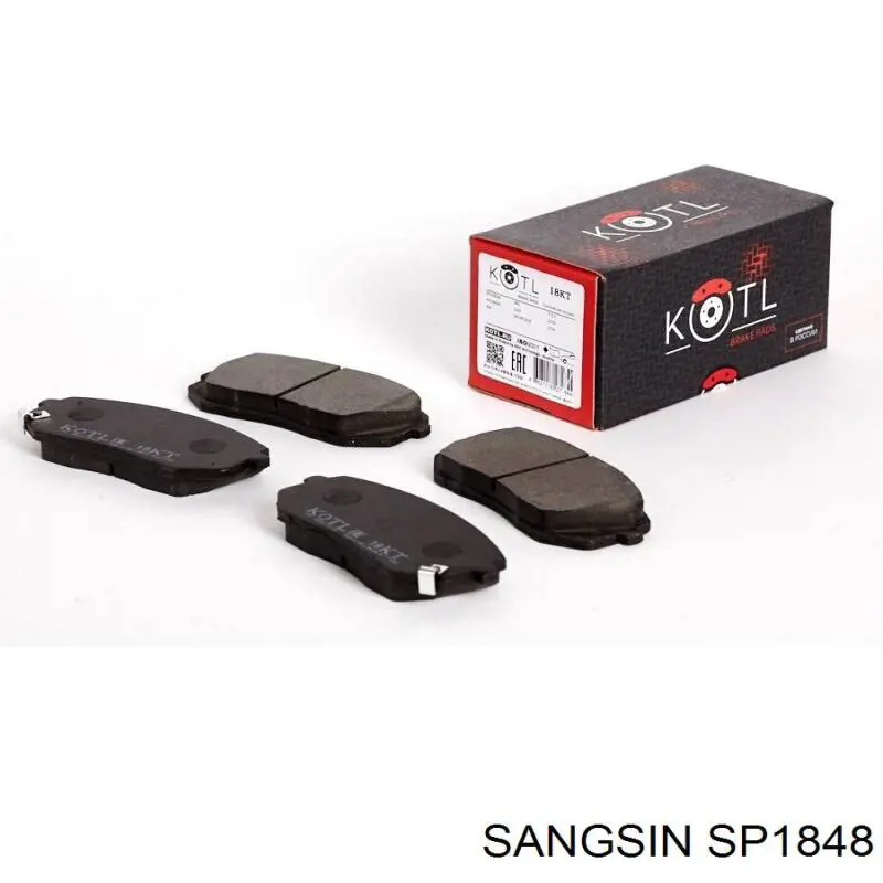 Pastillas freno delanteras Sangsin SP1848 precio, desde 39,20 EUR