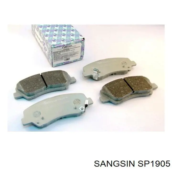 Pastillas freno delanteras Sangsin SP1905 precio, desde 27,82 EUR