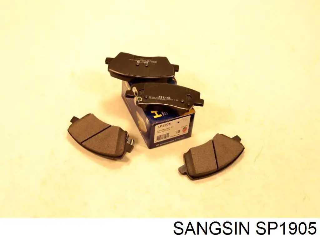 SP1905 Sangsin pastillas de freno delanteras