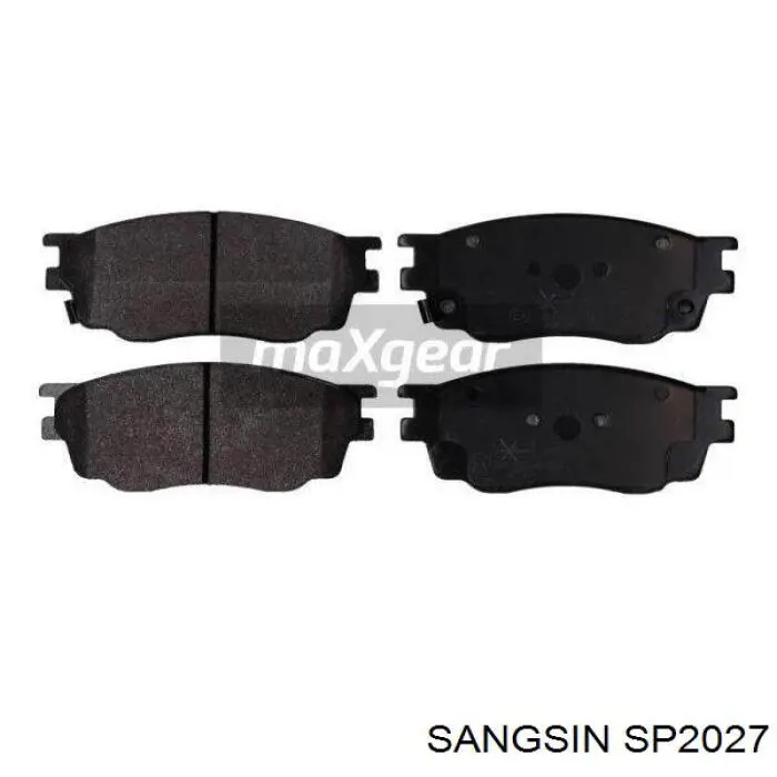 Comprar SP2027 Sangsin Pastillas delanteras de freno