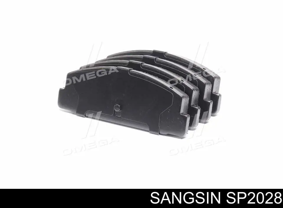 SP2028 Sangsin Pastillas freno traseras