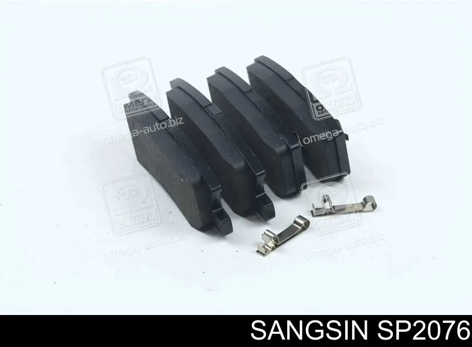 Comprar SP2076 Sangsin Pastillas de freno traseras