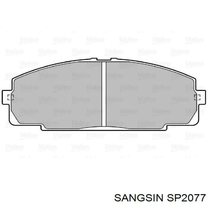 SP2077 Sangsin pastillas de freno delanteras