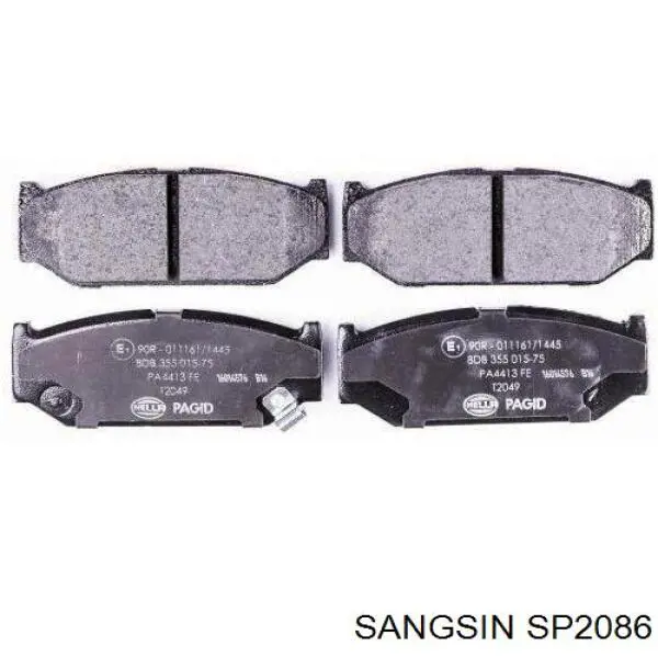 Pastillas de freno delanteras Suzuki Swift 4 MZ, EZ