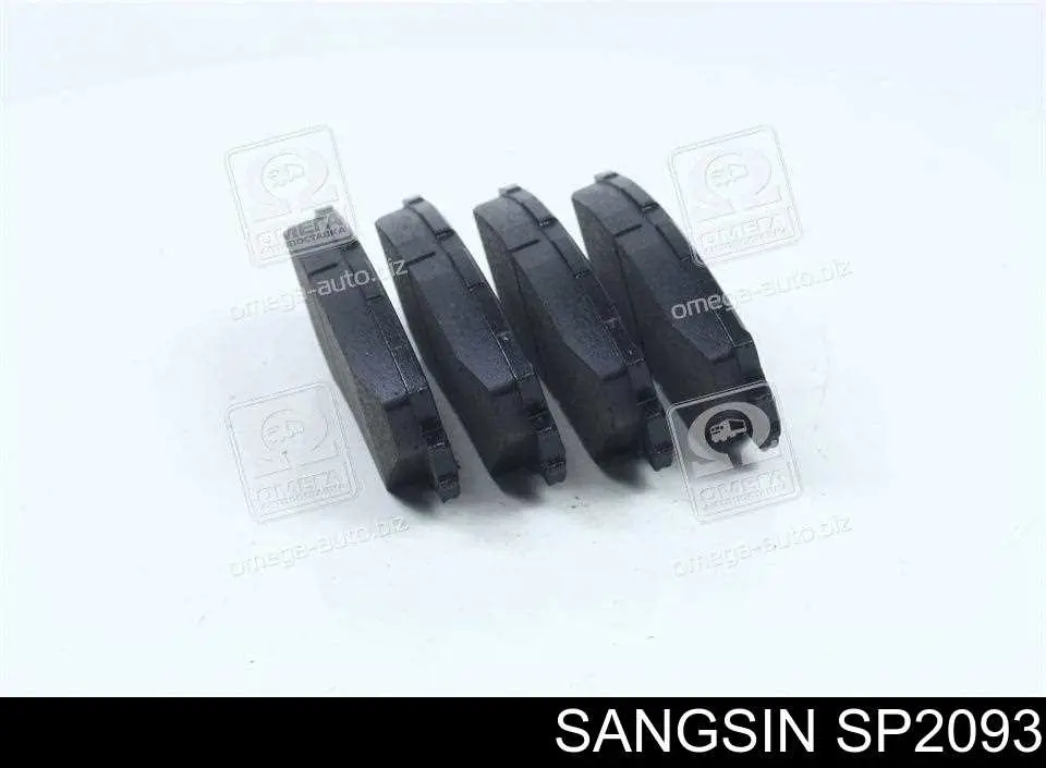 Pastillas de freno SP2093 Sangsin
