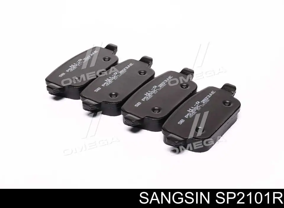 SP2101R Sangsin Pastillas freno traseras