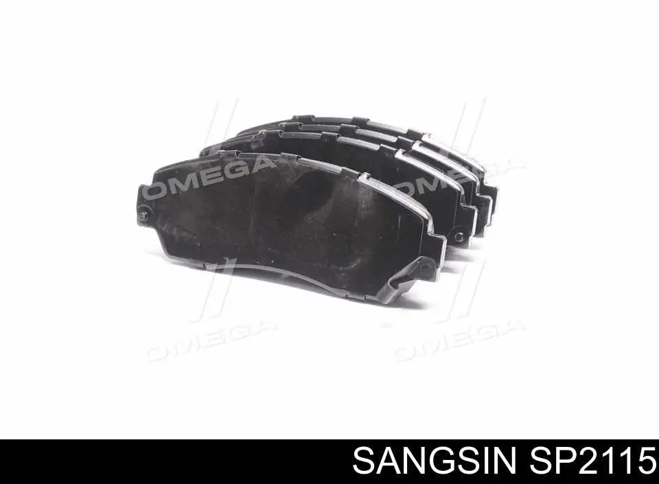 Comprar SP2115 Sangsin Pastillas delanteras de freno