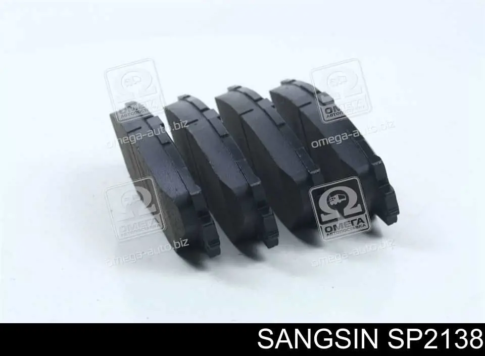 Comprar SP2138 Sangsin Pastillas delanteras de freno