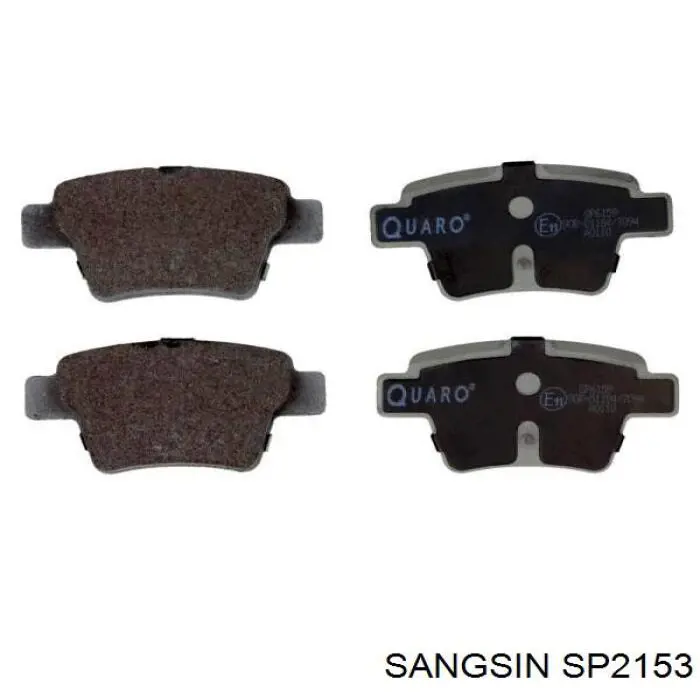 SP2153 Sangsin pastillas de freno traseras