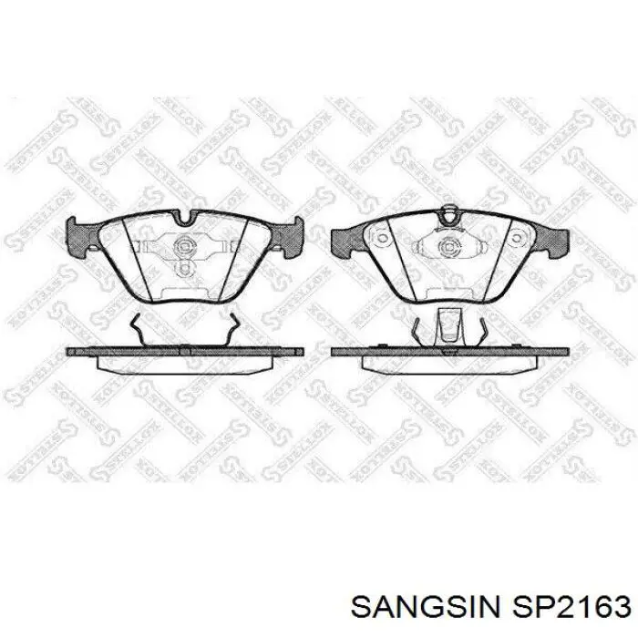 Pastillas de freno delanteras BMW 3 E90