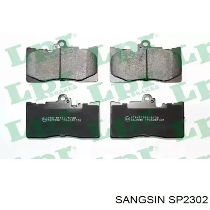 Comprar SP2302 Sangsin Pastillas delanteras de freno