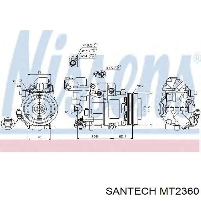 MT2360 Santech