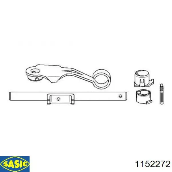1152272 Sasic Horquilla de embrague