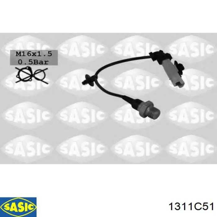 Indicador, presión del aceite Peugeot 207 WA, WC