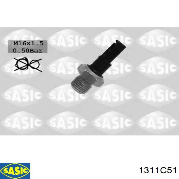 Indicador, presión del aceite Peugeot 207 WA, WC