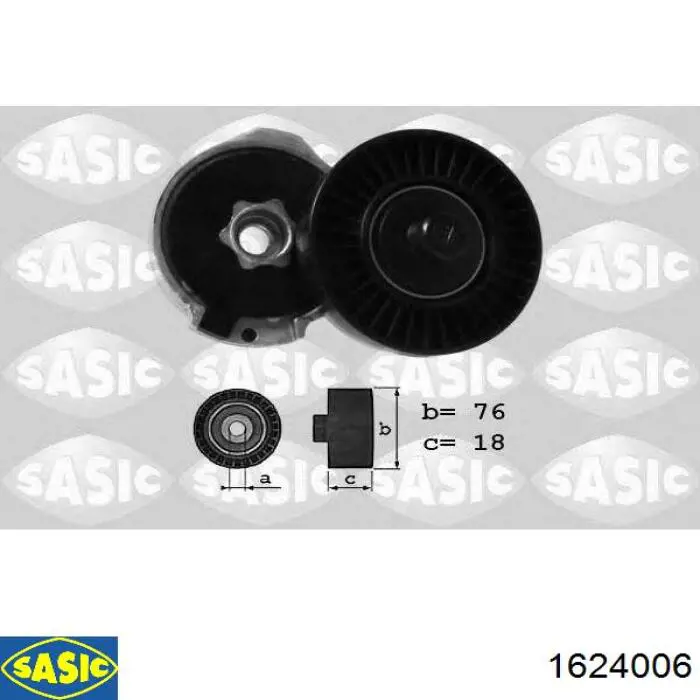 Tensor de correa, correa poli V Renault Espace 4 JK0