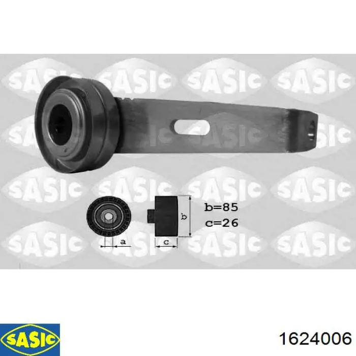 Tensor de correa, correa poli V Renault Espace 4 JK0