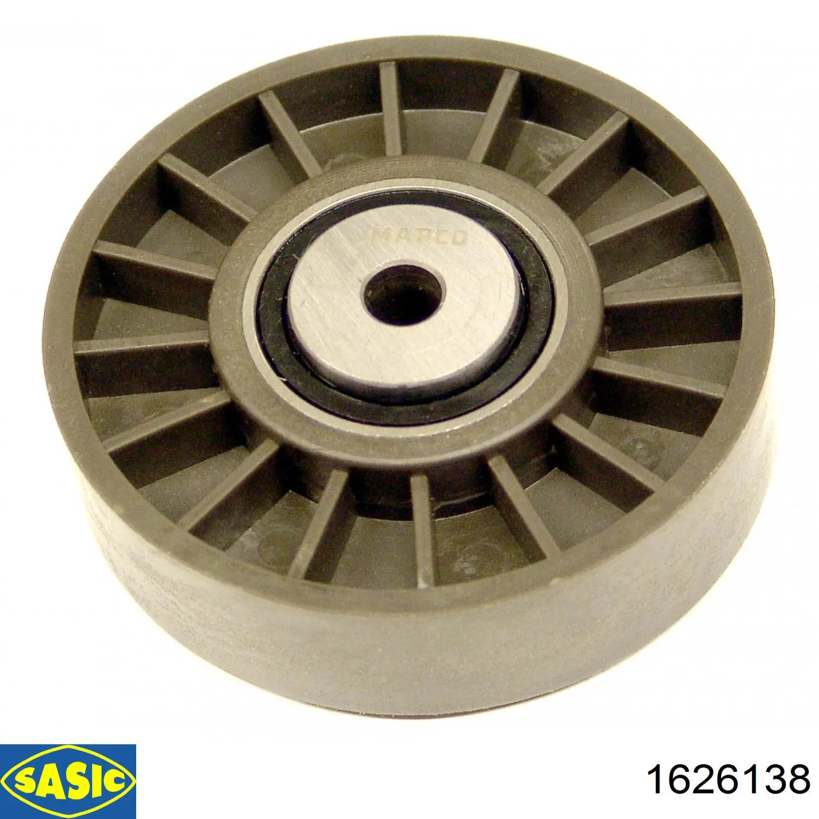 Rodillo, correa trapecial poli V Mercedes Bus 207-310 601