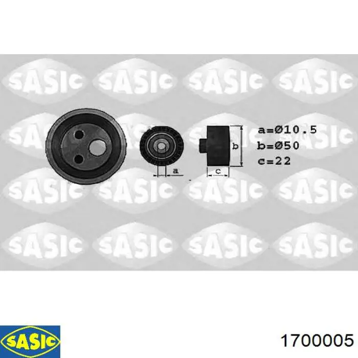 1700005 Sasic rodillo, cadena de distribución