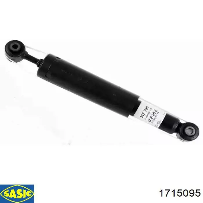  Silentblock amortiguador trasero Peugeot 205 1