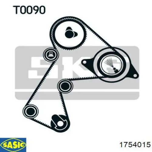 1754015 Sasic kit correa de distribución